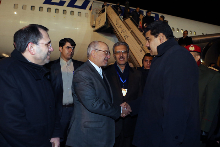 رئیس‌جمهور ونزوئلا وارد تهران شد