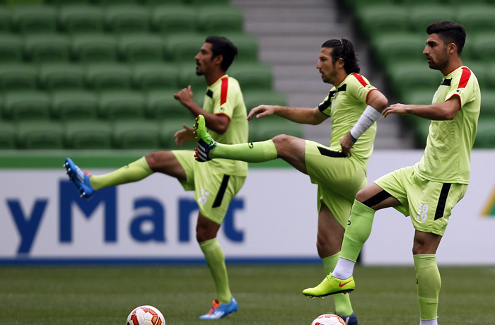 (تصاویر) تمرین تیم‌ملی برای بازی با بحرین