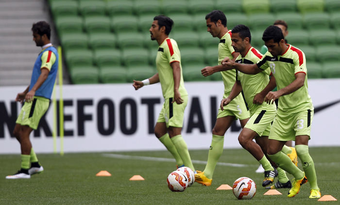 (تصاویر) تمرین تیم‌ملی برای بازی با بحرین