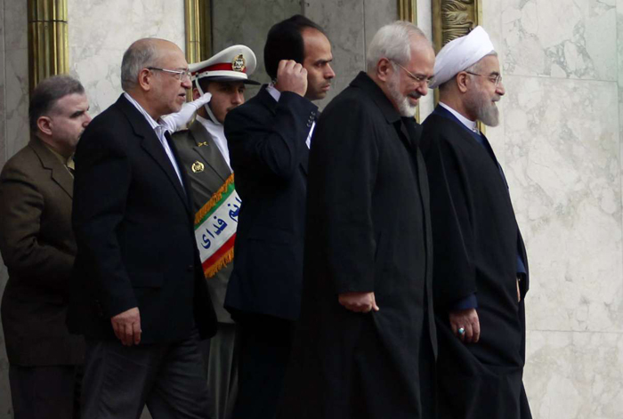 (تصاویر) استقبال رسمی روحانی از 