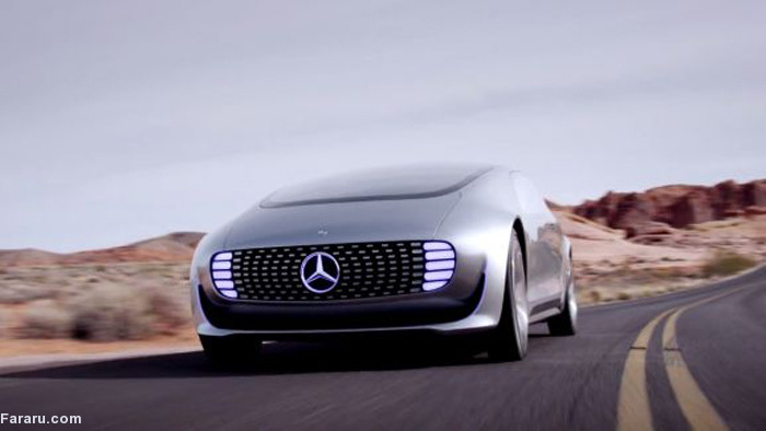 (تصاویر) رونمایی مرسدس بنز از خودروی آینده