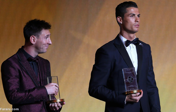 (تصاویر) مراسم انتخاب بهترین‌ بازیکن سال جهان