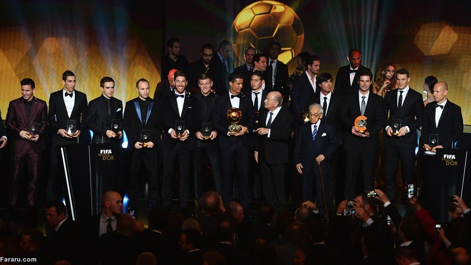 (تصاویر) معرفی برترین‌های 2014 فوتبال جهان