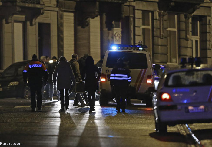 (تصاویر) عملیات ضد تروریستی در بلژیک