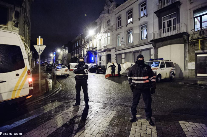 (تصاویر) عملیات ضد تروریستی در بلژیک
