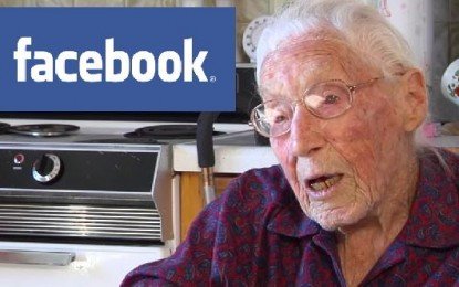 (تصاویر) پیرترین کاربر فیسبوک مرد