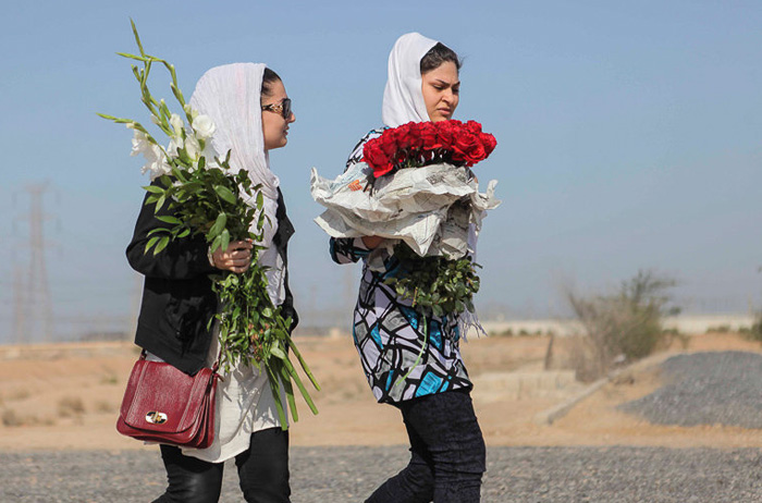 (تصاویر) خاکسپاری رهبر صابئین ایران