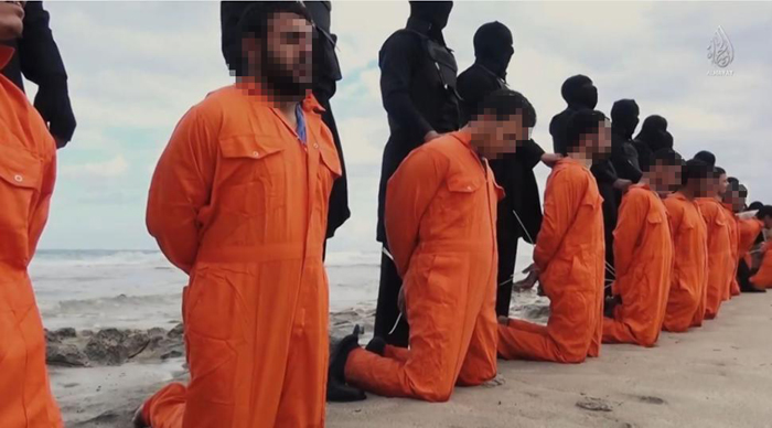 کشتار مسیحیان مصری به دست داعش در لیبی