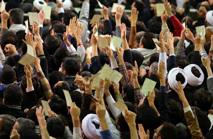 (تصاویر) دیدار مردم آذربایجان با رهبرانقلاب