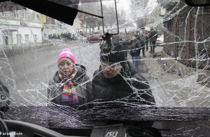 (تصاویر) روزهای خونین شرق اوکراین