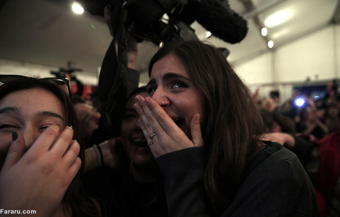 (تصاویر) جشن پیروزی حزب ضد یورو در یونان