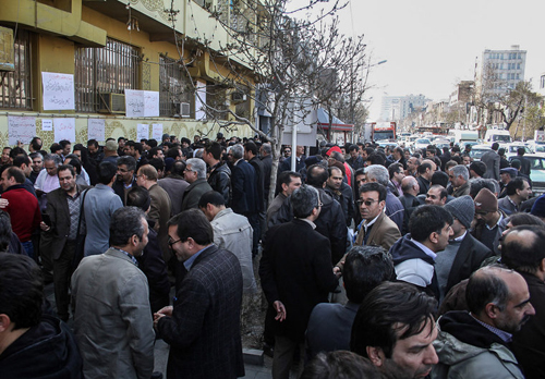 (تصاویر) تجمع معلمان در مشهد