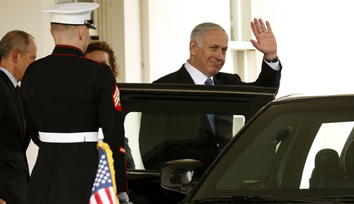 (تصاویر) نتانیاهو و همسرش وارد امریکا شدند