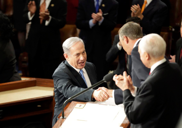 (تصاویر) سخنرانی نتانیاهو در کنگره
