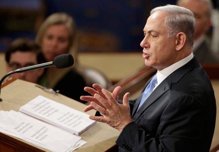 (تصاویر) سخنرانی نتانیاهو در کنگره