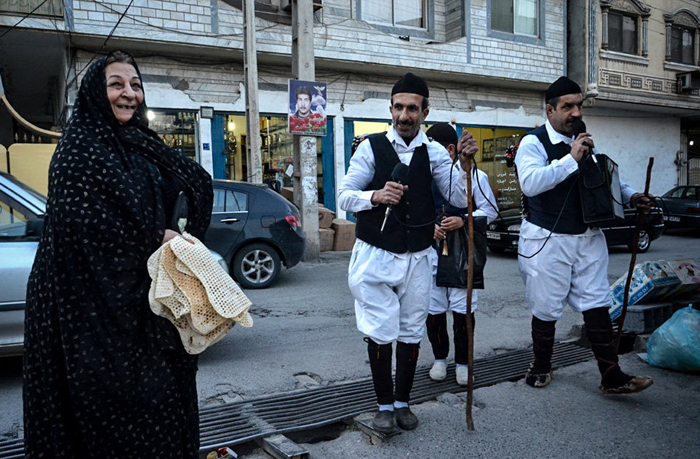 (تصاویر) آئین نوروزخوانی در مازندران