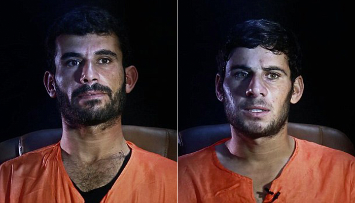 (تصاویر) مجازات 9جاسوس توسط داعش