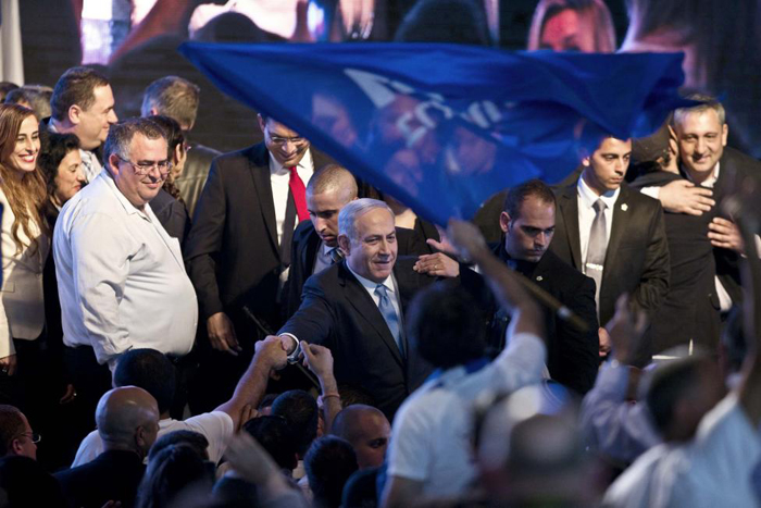 (تصاویر) جشن پیروزی نتانیاهو