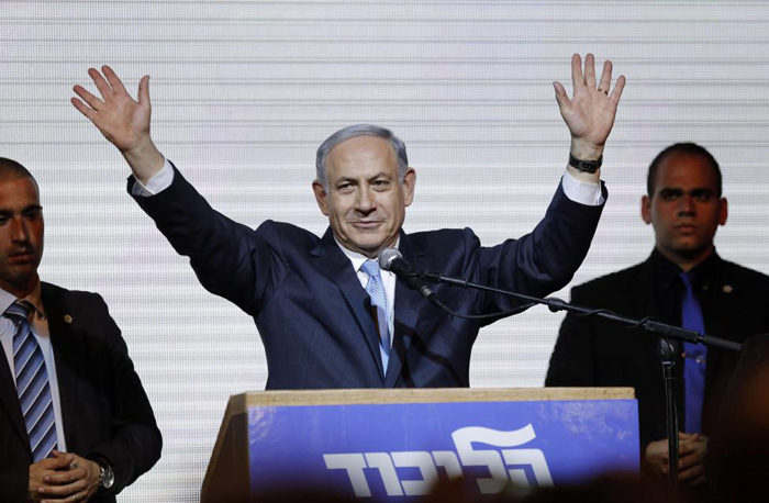 (تصاویر) جشن پیروزی نتانیاهو