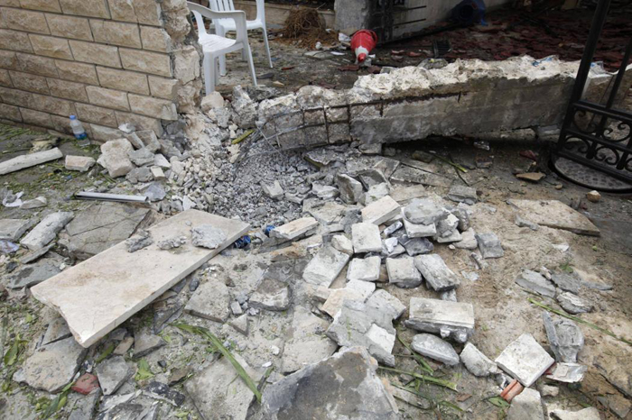 (تصاویر) خانه سفیر ایران در لیبی پس از انفجار