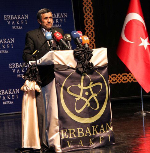 (تصاویر) سفر احمدی‌نژاد به ترکیه