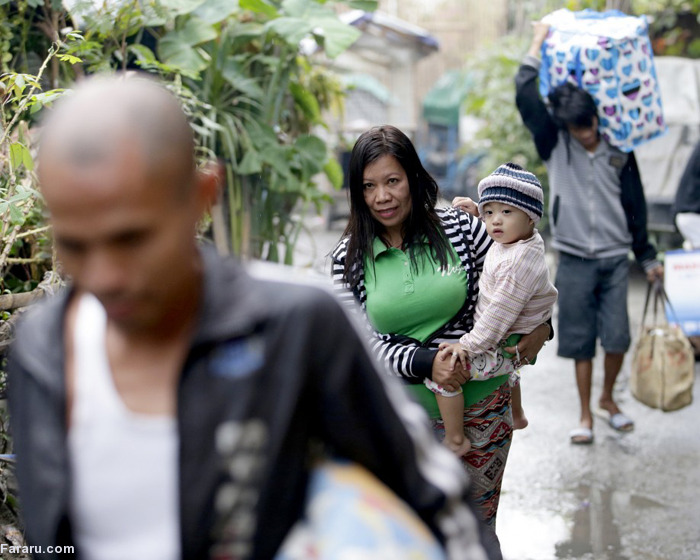 (تصاویر) سیل و توفان در فلیپین