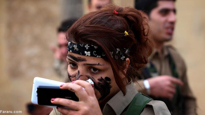 (تصاویر) آموزش زنان کرد برای مقابله با داعش