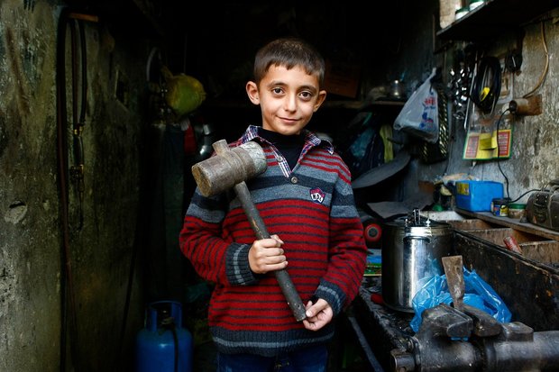 (تصاویر) بردگی کودکان سوری در ترکیه
