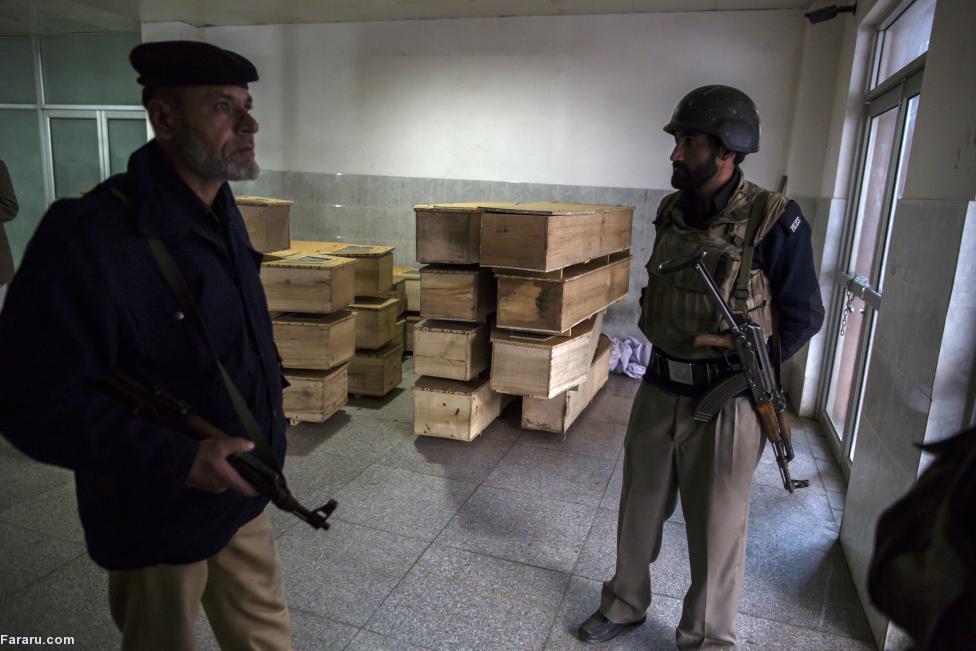 (تصاویر) حمله خونین طالبان به یک مدرسه