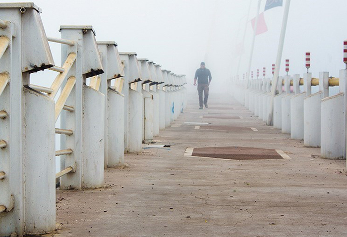 (تصاویر) اهواز زیر بار مه سفید