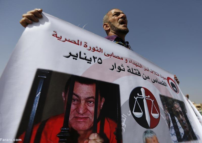 (تصاویر) آخرین جلسه دادگاه حسنی مبارک