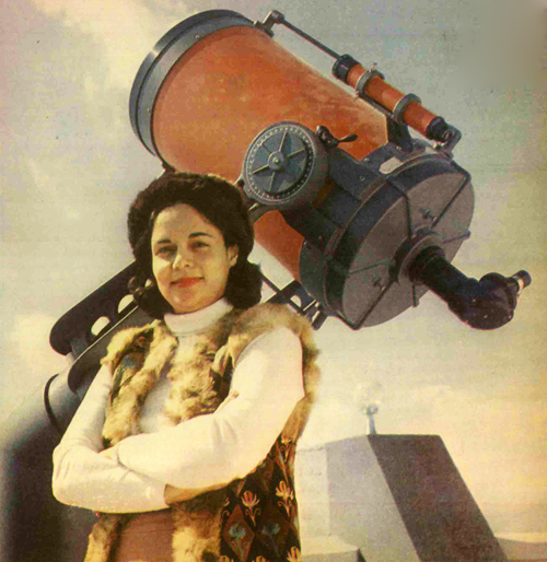 (تصویر) اولین زن ستاره‌شناس ایران
