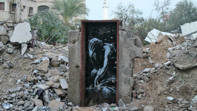 فروشنده نقاشی بنکسی در غزه: فریب خوردم!