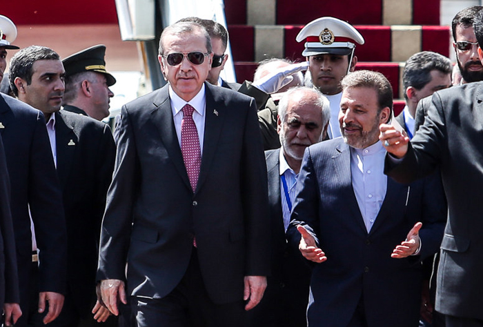 (تصاویر) اردوغان وارد تهران شد