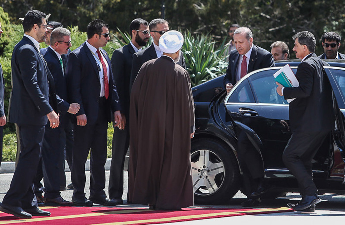 (تصاویر) سفر اردوغان به تهران