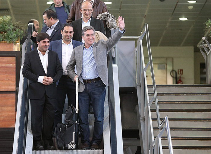 (تصاویر) ورود برانکو به تهران