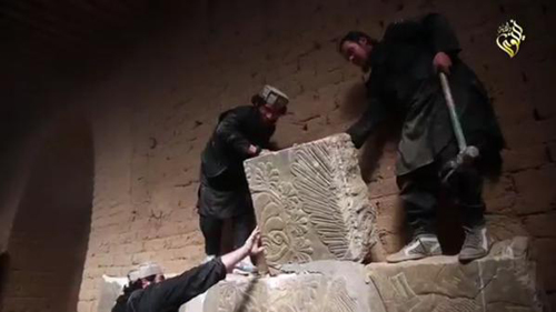 (تصاویر) داعش به جان شهر باستانی نمرود افتاد