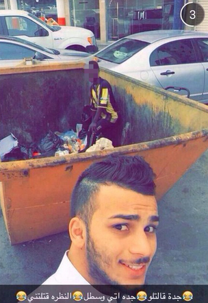 عربستان به دنبال دختری که در زباله‌ها جست‌و‌جو می‌کرد