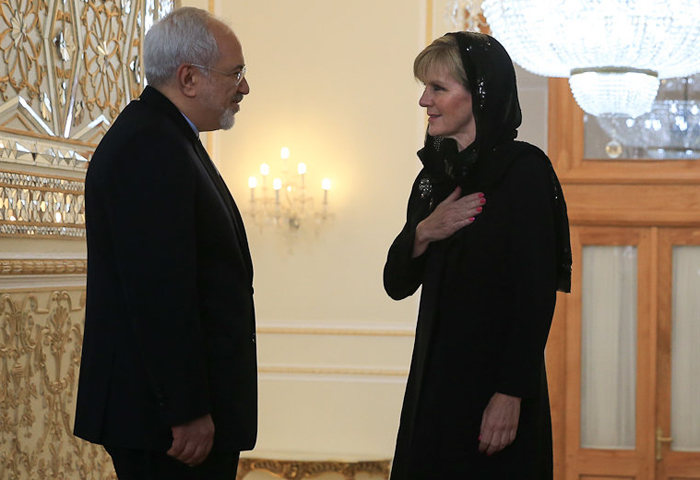 (تصاویر) دیدار وزرای خارجه ایران و استرالیا