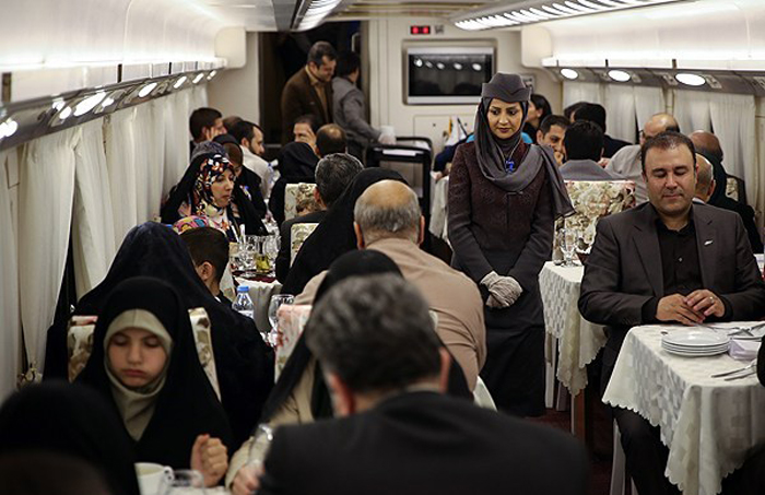 (تصاویر) قطار 5ستارۀ تهران-مشهد