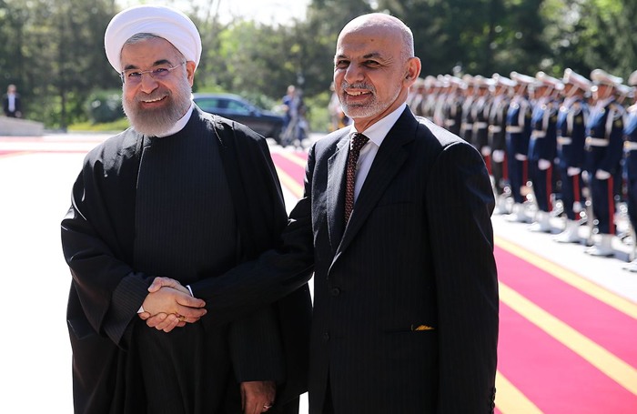 (تصاویر) استقبال از اشرف غنی در تهران