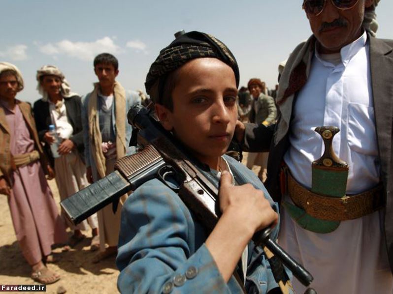 ورود کودکان به صحنه جنگ در یمن