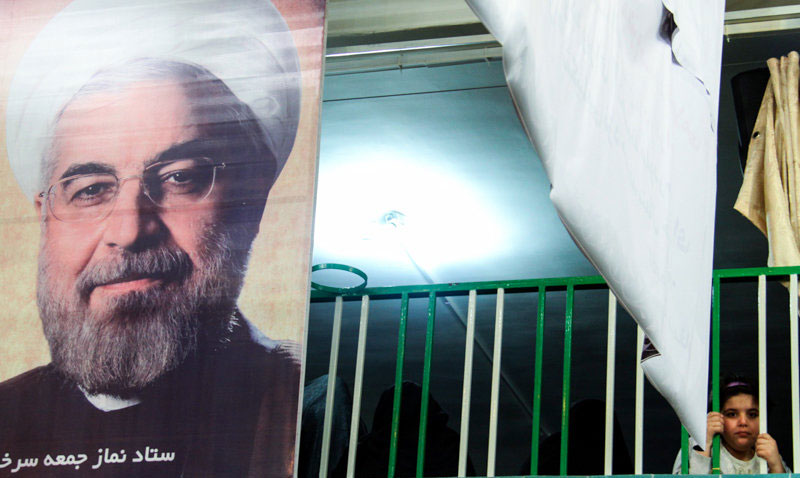 مراسم هفتمین روز درگذشت مادر روحانی در سرخه