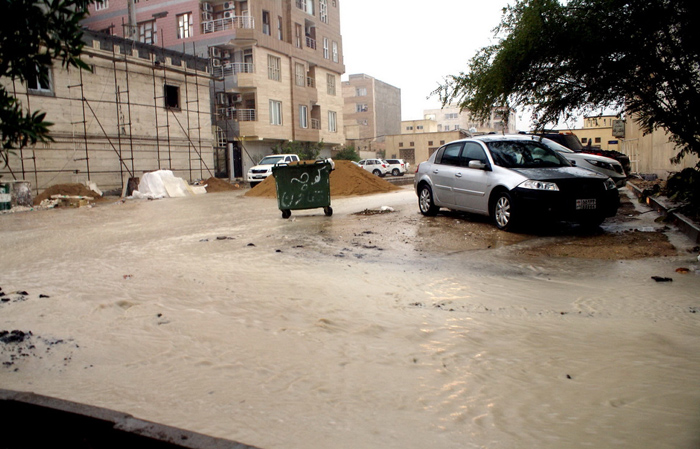 (تصاویر) باران موسمی پس از 10 سال در قشم ‎