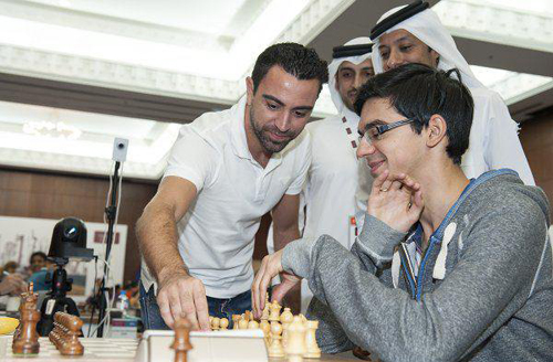 (تصاویر) حرکت اول ژاوی در مسابقات شطرنج