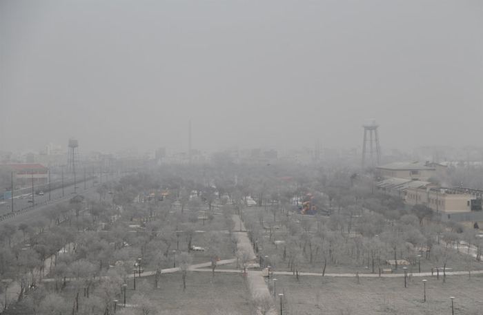 (تصاویر) آلودگی هوا در اراک