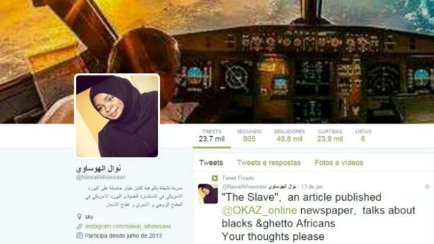 زن عربستانی که هدف نفرت پراکنی است