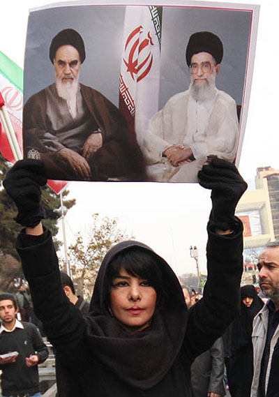 (تصاویر) راهپیمایی 9دی 1388 در تهران