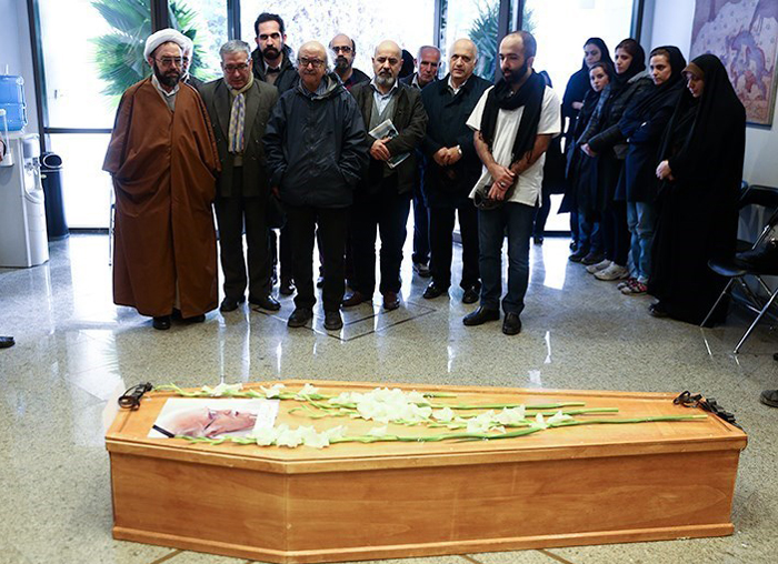 (تصاویر) مراسم تشییع ابوالحسن نجفی