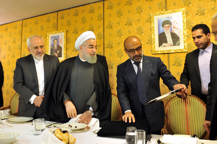 (تصاویر) دیدار روحانی با ایرانیان مقیم ایتالیا